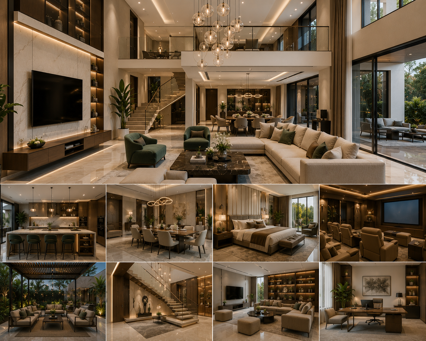 Villa furniture interior
