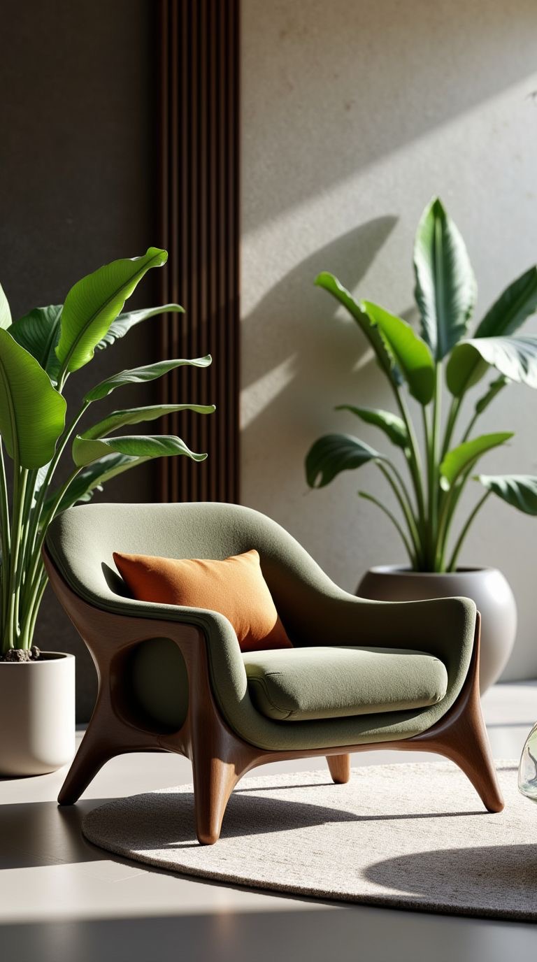 Modern cozy chair